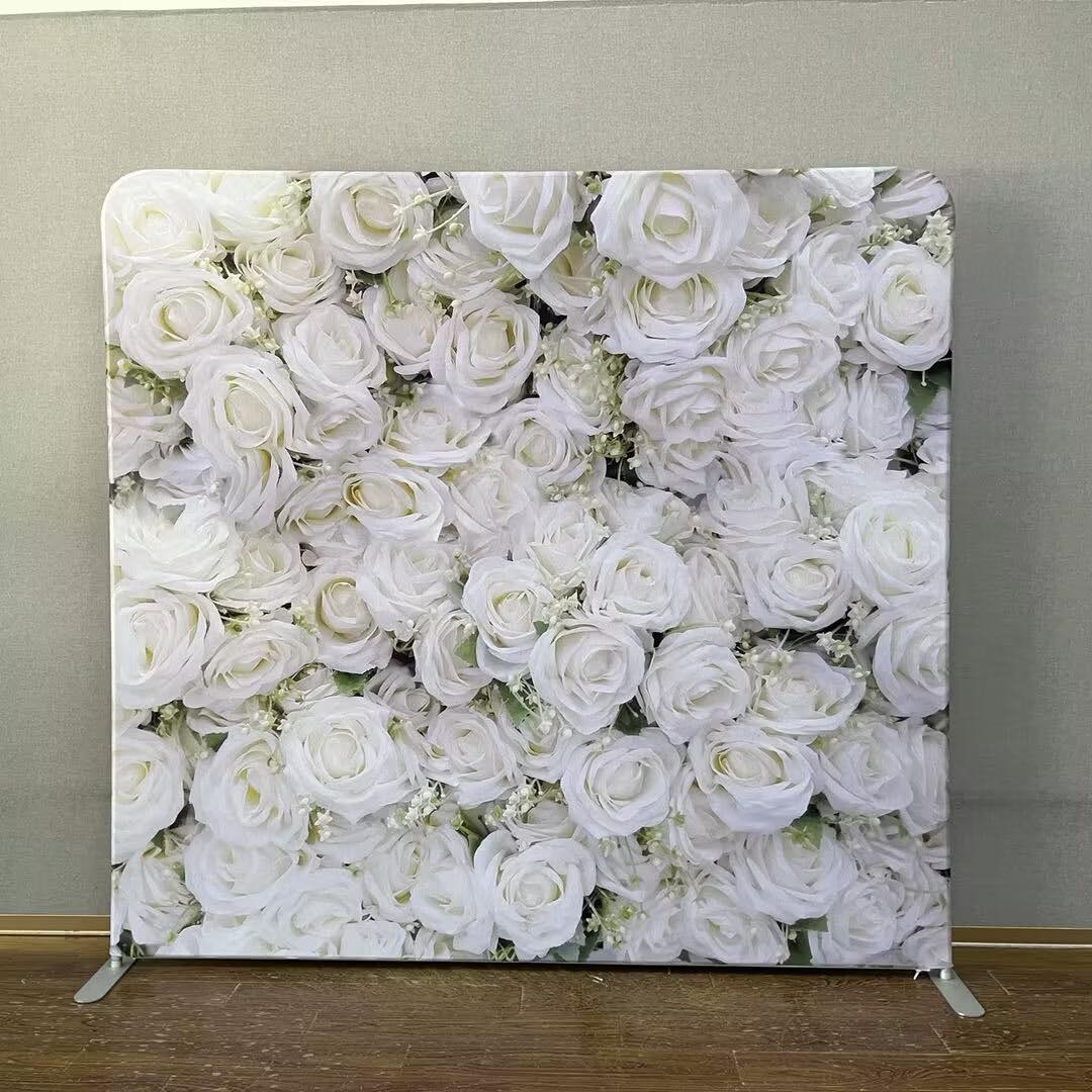 ER white roses backdrop