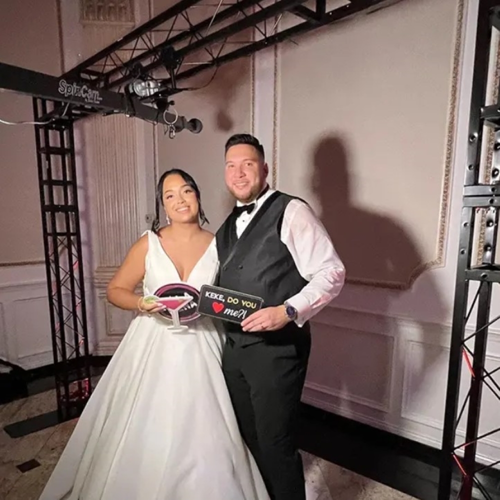 360 Top Spinner Photo Booth Rental Atlanta, GA