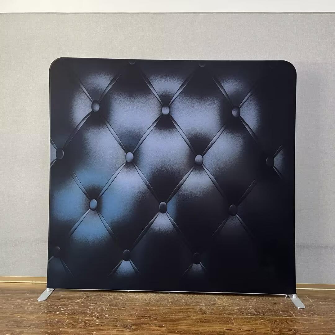 ER black upholstery backdrop